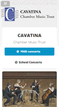Mobile Screenshot of cavatina.net